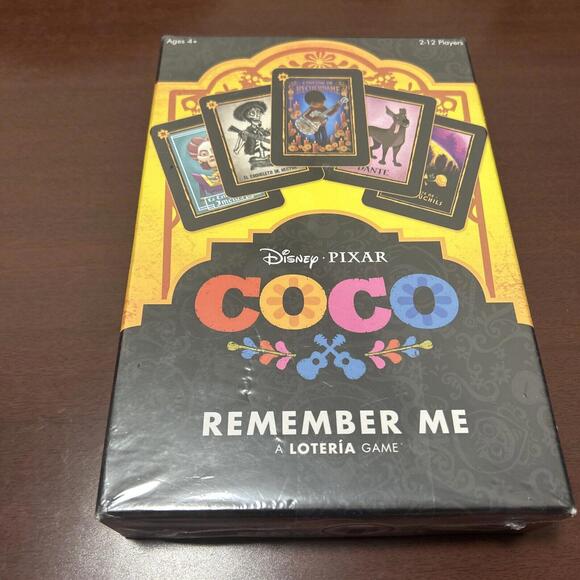 Other - Disney Pixar Coco (Remember Me) A LOTERIA Card Game - Complete with All pieces